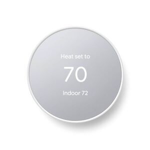 Google Nest Wi-Fi Smart Programmable Thermostat - Snow White